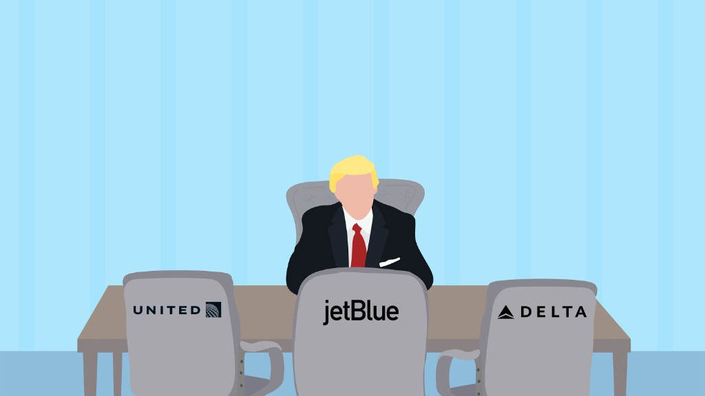 ترامپ با مدیران شرکت های هواپیمایی دیدار می کند