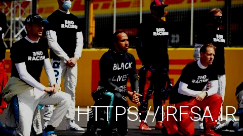 رانندگان F1 از جنبش Black Lives Matter قبل از گرندپری بریتانیا حمایت می کنند.
