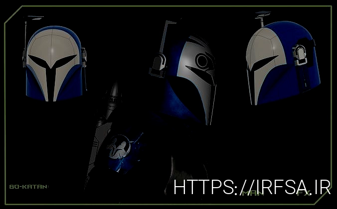 Bo Katan The Mandalorian 3d printable cosplay helmet
